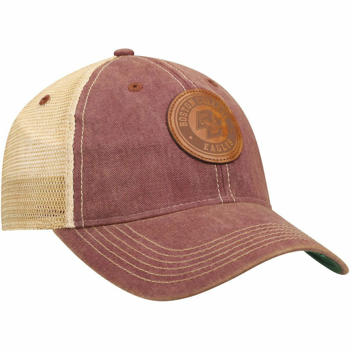 Legacy Athletic Men's Maroon Boston College Eagles Target Old Favorite Trucker Snapback Hat 6 Legacy Athletic Men's Maroon Boston College Eagles Target Old Favorite Trucker Snapback Hat - Image 4