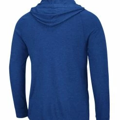 Colosseum Men's Royal Boise State Broncos Campus Raglan Long Sleeve Hoodie T-Shirt -Colosseum Store DSCO1137450882 1350 ALT3