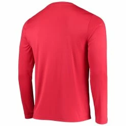 Champion Men's Red Cincinnati Bearcats Wordmark Slash Long Sleeve T-Shirt -Colosseum Store DSCO1137452092 2910 ALT3