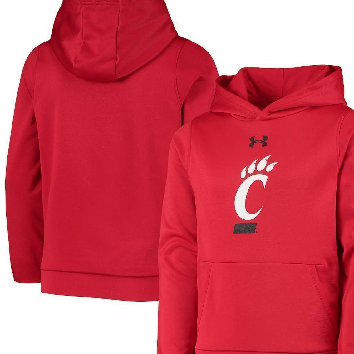 Under Armour Youth Red Cincinnati Bearcats Logo Pullover Hoodie 3 Under Armour Youth Red Cincinnati Bearcats Logo Pullover Hoodie