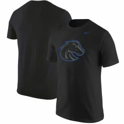 Nike Men's Black Boise State Broncos Logo Color Pop T-Shirt