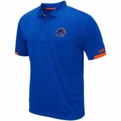 Colosseum Men's Royal Boise State Broncos Logo Santry Polo -Colosseum Store DSCO1137453279 1350 ALT2