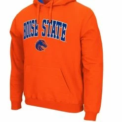 Colosseum Men's Orange Boise State Broncos Arch & Logo 3.0 Pullover Hoodie -Colosseum Store DSCO1137453595 2294 ALT2