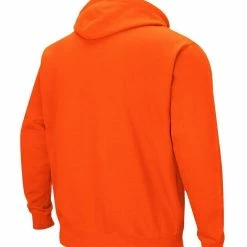 Colosseum Men's Orange Boise State Broncos Arch & Logo 3.0 Pullover Hoodie -Colosseum Store DSCO1137453595 2294 ALT3