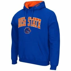 Colosseum Men's Royal Boise State Broncos Arch & Logo 3.0 Pullover Hoodie -Colosseum Store DSCO1137453835 1350 ALT2