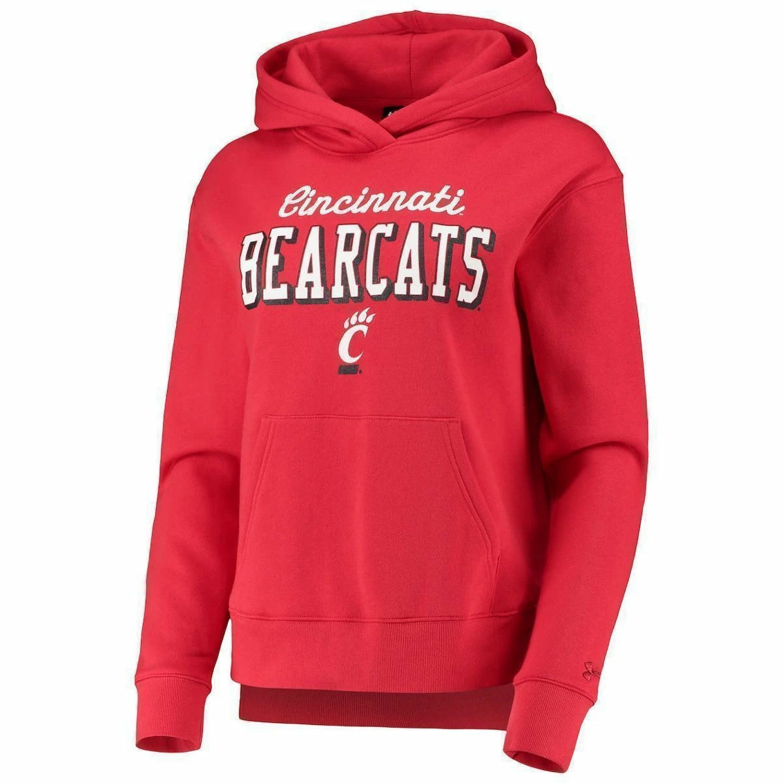 Under Armour Women's Red Cincinnati Bearcats Cincy All Day Fleece Pullover Hoodie 5 Under Armour Women's Red Cincinnati Bearcats Cincy All Day Fleece Pullover Hoodie - Image 3