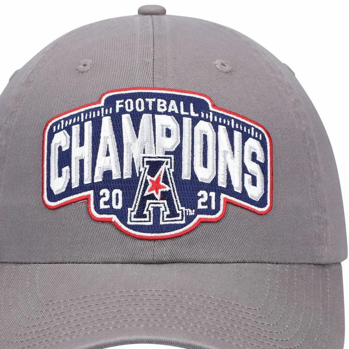 Zephyr Men's Charcoal Cincinnati Bearcats 2021 AAC Football Conference S Locker Room Crew Adjustable Hat 5 Zephyr Men's Charcoal Cincinnati Bearcats 2021 AAC Football Conference S Locker Room Crew Adjustable Hat - Image 3