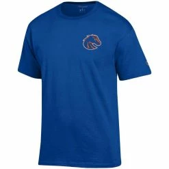 Men's Champion Royal Boise State Broncos Stack 2-Hit T-Shirt -Colosseum Store DSCO1137629745 1350 ALT2