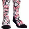 Women's Rock Em Socks Cincinnati Bearcats Logo Sketch Crew Socks