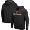 Colosseum Men's Black Boston College Eagles Lantern Pullover Hoodie