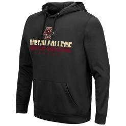Colosseum Men's Black Boston College Eagles Lantern Pullover Hoodie -Colosseum Store DSCO1140296735 1007 ALT2