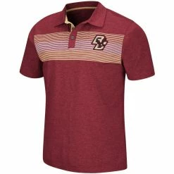 Colosseum Men's Maroon Boston College Eagles Logan Polo -Colosseum Store DSCO1140777331 2882 ALT2