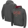 Colosseum Men's Charcoal Boston College Eagles Arch And Logo Pullover Hoodie -Colosseum Store DSCO1141432202 1904