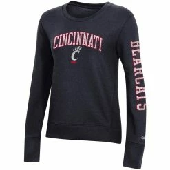 Champion Women's Black Cincinnati Bearcats University 2.0 Fleece Sweatshirt -Colosseum Store DSCO1141432352 1007 ALT2