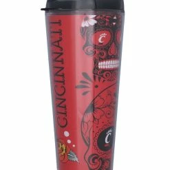 Indigo Falls Cincinnati Bearcats 22oz. Día De Los Muertos Tumbler -Colosseum Store DSCO1142288729 0000 ALT2