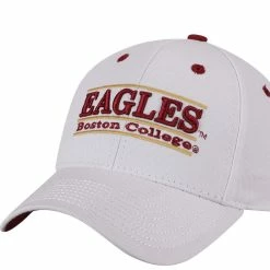 The Game Men's White Boston College Eagles Classic Bar Adjustable Snapback Hat