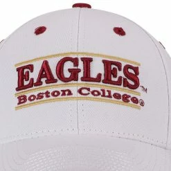 The Game Men's White Boston College Eagles Classic Bar Adjustable Snapback Hat -Colosseum Store DSCO1142289554 3550 ALT2