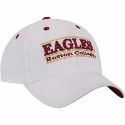 The Game Men's White Boston College Eagles Classic Bar Adjustable Snapback Hat -Colosseum Store DSCO1142289554 3550 ALT3