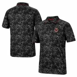 Colosseum Men's Black Boston College Eagles Speedman Polo