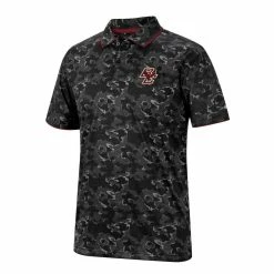 Colosseum Men's Black Boston College Eagles Speedman Polo -Colosseum Store DSCO1142446063 1007 ALT2