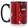Indigo Falls Cincinnati Bearcats 15oz. Java Dia De Los Muertos Mug -Colosseum Store DSCO1143097909 INDINC