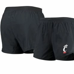 Under Armour Women's Black Cincinnati Bearcats Fly By Run 2.0 Performance Shorts