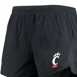 Under Armour Women's Black Cincinnati Bearcats Fly By Run 2.0 Performance Shorts -Colosseum Store DSCO1144960072 1007 ALT2