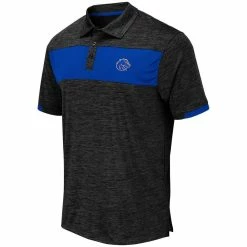 Colosseum Men's Black Boise State Broncos Nelson Polo -Colosseum Store DSCO1145451540 1007 ALT2