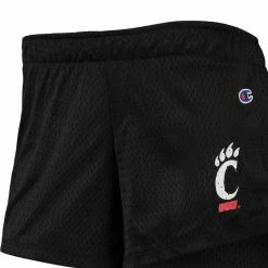 Champion Women's Black Cincinnati Bearcats Logo Mesh Shorts -Colosseum Store DSCO1146286956 1007 ALT2