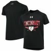 Under Armour Youth Black Cincinnati Bearcats Baseball Tech Raglan T-Shirt -Colosseum Store DSCO1146287442 1007