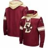Colosseum Men's Maroon Boston College Eagles 2.0 Lace-Up Pullover Hoodie