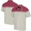 Colosseum Men's Oatmeal/Maroon Boston College Eagles Hill Valley Polo -Colosseum Store DSCO1146288482 I5PN