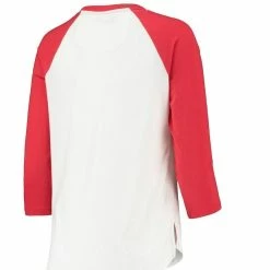 Under Armour Women's White/Red Cincinnati Bearcats Baseball Raglan 3/4 Sleeve T-Shirt -Colosseum Store DSCO1146345796 3550 ALT3