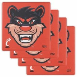 Indigo Falls Cincinnati Bearcats 4-Pack Specialty Coaster Set
