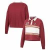 Colosseum Women's Heather Maroon Boston College Eagles I Love My Job Rugby Long Sleeve Shirt -Colosseum Store DSCO1146364468 HEMARE