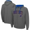 Colosseum Men's Charcoal Boise State Broncos Arch & Logo 2.0 Full-Zip Hoodie -Colosseum Store DSCO1146831037 1904