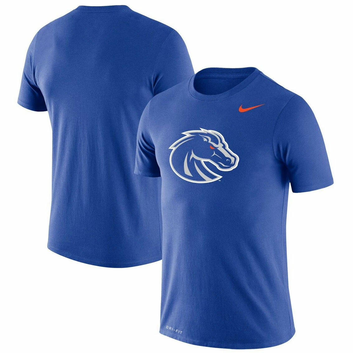 Nike Men's Royal Boise State Broncos School Logo Legend Performance T-Shirt 4 Nike Men's Royal Boise State Broncos School Logo Legend Performance T-Shirt - Image 2