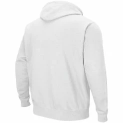 Colosseum Men's White Boise State Broncos Arch & Logo 2.0 Pullover Hoodie -Colosseum Store DSCO1147017118 3550 ALT3