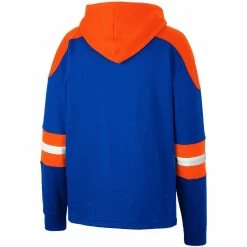 Colosseum Men's Royal Boise State Broncos Lace-Up 4.0 Pullover Hoodie -Colosseum Store DSCO1147306681 1350 ALT3
