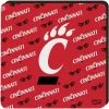 Indigo Falls Cincinnati Bearcats Four-Pack Square Repeat Coaster Set