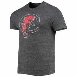 Champion Men's Heathered Black Cincinnati Bearcats Vault Logo Tri-Blend T-Shirt -Colosseum Store DSCO1148067554 1007 ALT2