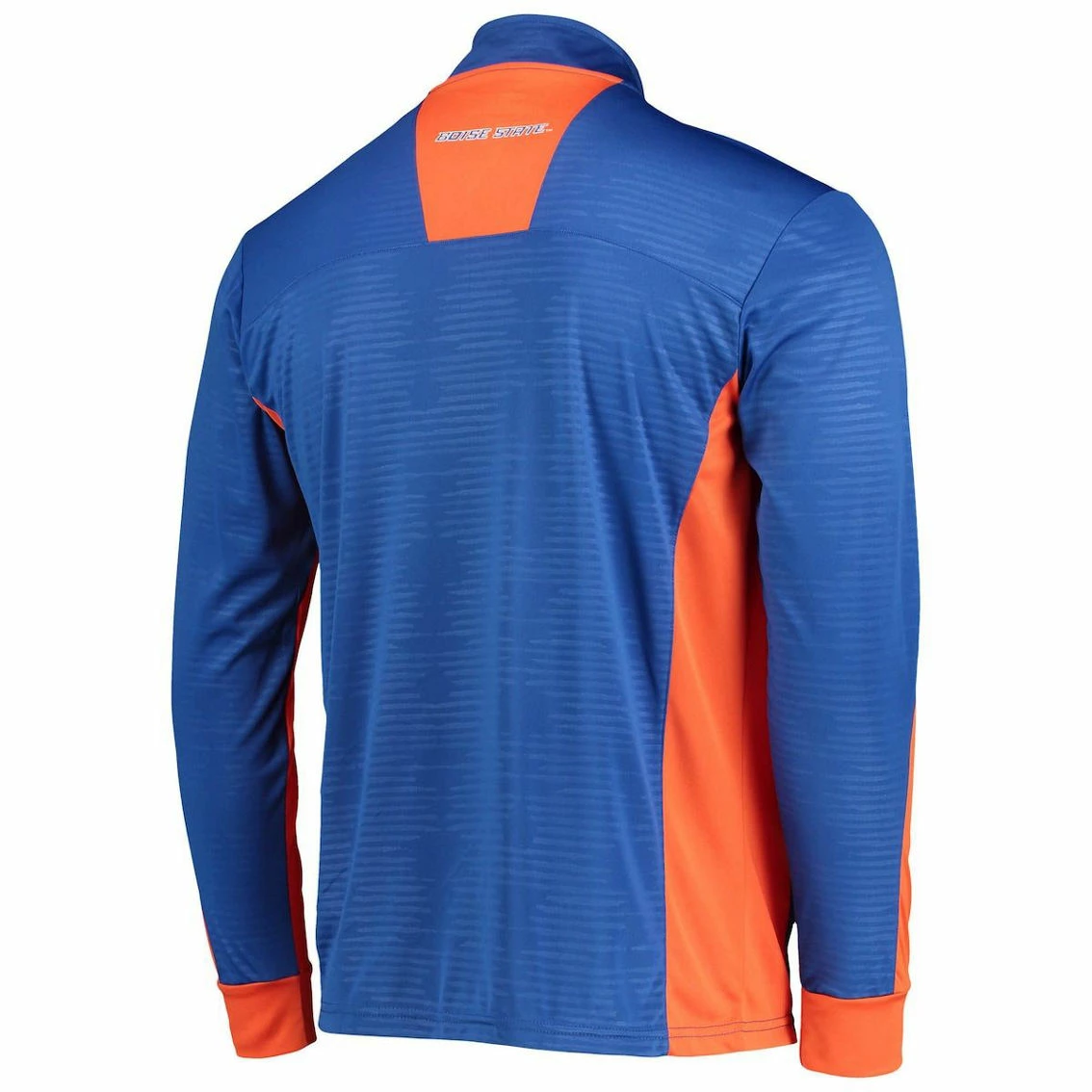 Men's Colosseum Royal Boise State Broncos Bart Windshirt Quarter-Zip Jacket 6 Men's Colosseum Royal Boise State Broncos Bart Windshirt Quarter-Zip Jacket - Image 4