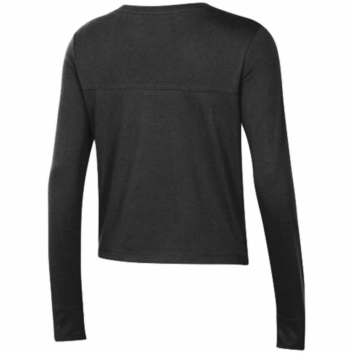 Women's Under Armour Black Cincinnati Bearcats Vault Cropped Long Sleeve T-Shirt 6 Women's Under Armour Black Cincinnati Bearcats Vault Cropped Long Sleeve T-Shirt - Image 4