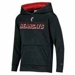 Champion Youth Black Cincinnati Bearcats Field Day Fast Logo Pullover Hoodie