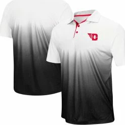 Colosseum Men's Gray Dayton Flyers Magic Team Logo Polo