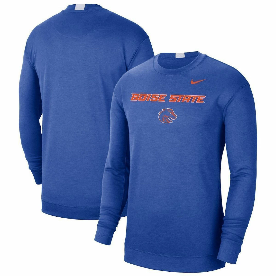 Men's Nike Royal Boise State Broncos Spotlight Long Sleeve T-Shirt 4 Men's Nike Royal Boise State Broncos Spotlight Long Sleeve T-Shirt - Image 2