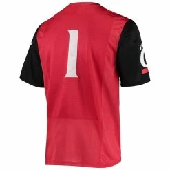 Under Armour Men's #1 Red Cincinnati Bearcats Team Premier Football Jersey 8 Under Armour Men's #1 Red Cincinnati Bearcats Team Premier Football Jersey -Colosseum Store DSCO1148311037 2910 ALT3