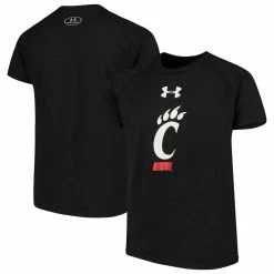Under Armour Youth Black Cincinnati Bearcats 2.0 Logo Tech T-Shirt