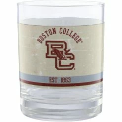 Indigo Falls Boston College Eagles 14oz. Vintage Retro Rocks Glass