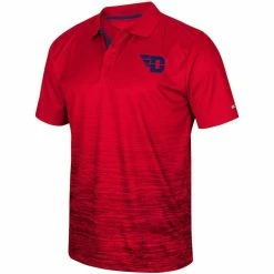 Men's Colosseum Red Dayton Flyers Marshall Polo -Colosseum Store DSCO1148313306 2910 ALT2